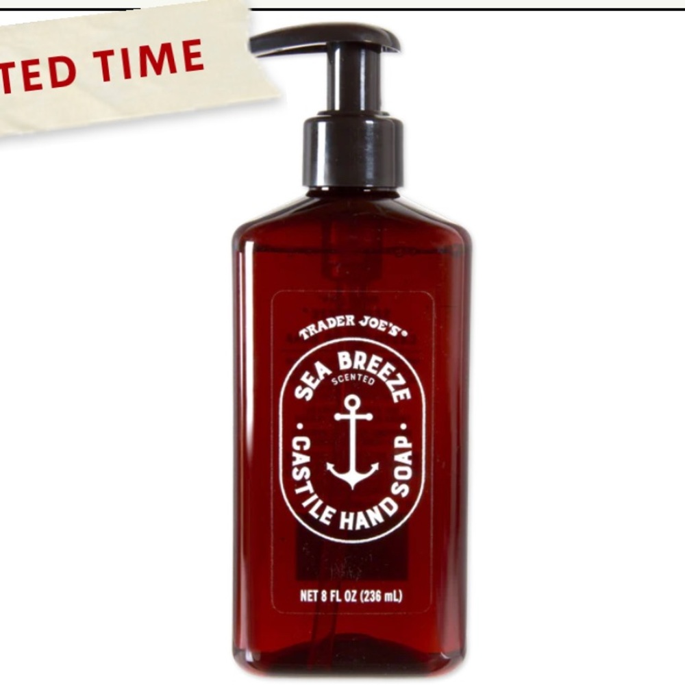 Sea Breeze Castile Hand Soap - Red
